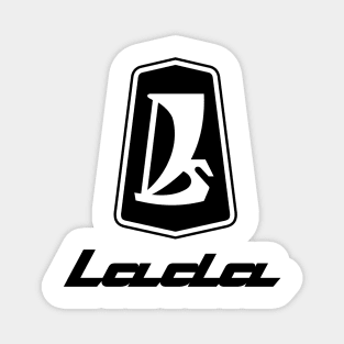 Lada logo 1970s (black) Magnet