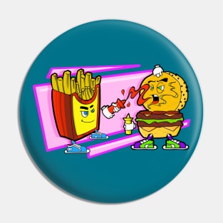 Food FIght Pin