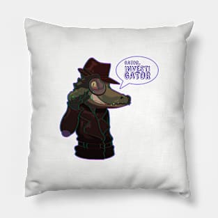 InvestiGator Pillow