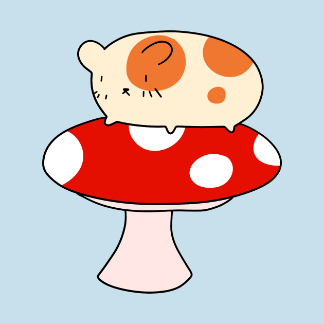 Mushroom Hamster by saradaboru