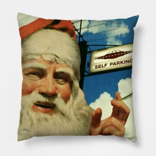 The one where santa got away Pillow