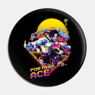 portgas ace Pin