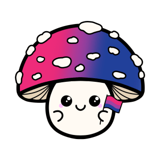 Bisexual Pride Mushroom T-Shirt