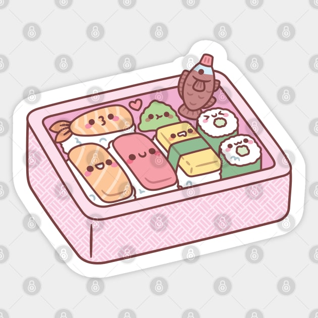 Kawaii Bento Box Sticker for Sale by Adronia