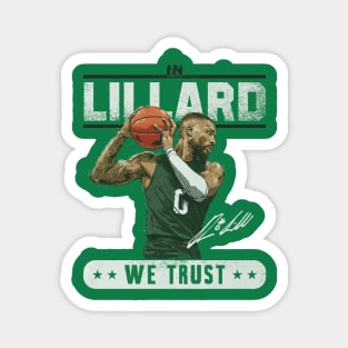 Damian Lillard Milwaukee Trust Magnet