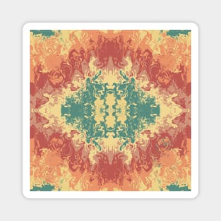 Vintage liquify swirls Magnet