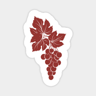 Wine Grapes Magnet