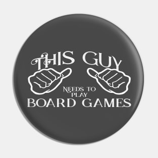 This guy needs to play board games Pin