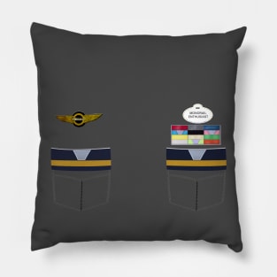 Monorail Captain! Pillow