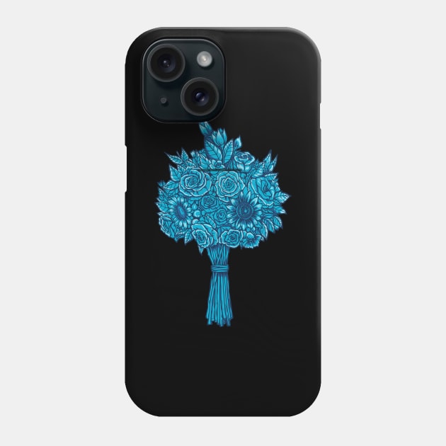 Flower Bouquet Phone Case by Modern Medieval Design