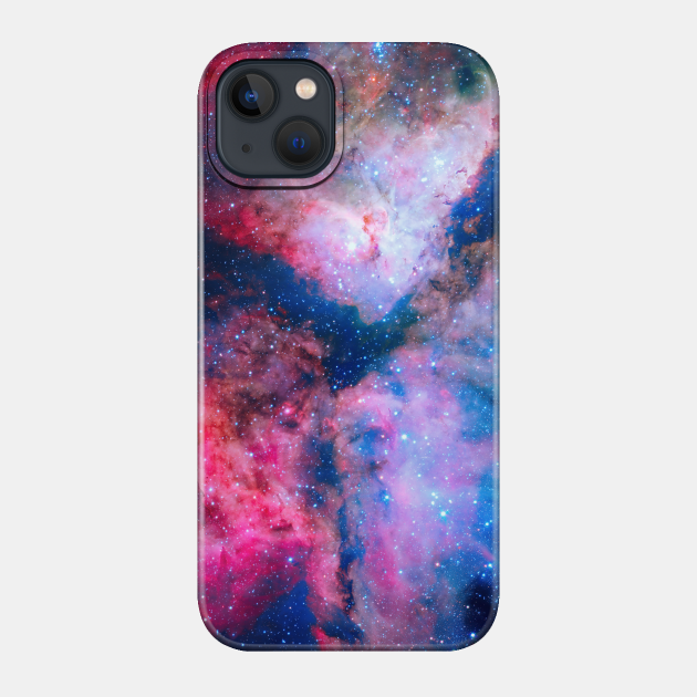 Pink Blue Space Galaxy - Galaxy - Phone Case