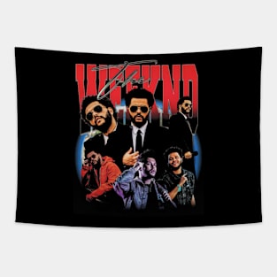 The Weekned Retro Tapestry