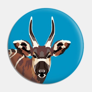 Bongo Antelope Pin