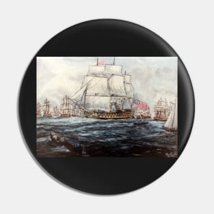 HMS VICTORY IN PORTSMOUTH, ENGLAND Pin