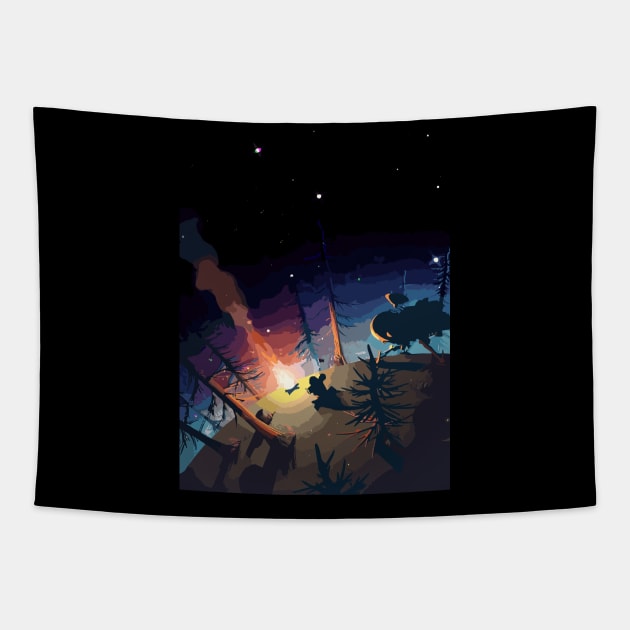 Outer wilds Tapestry by store of art