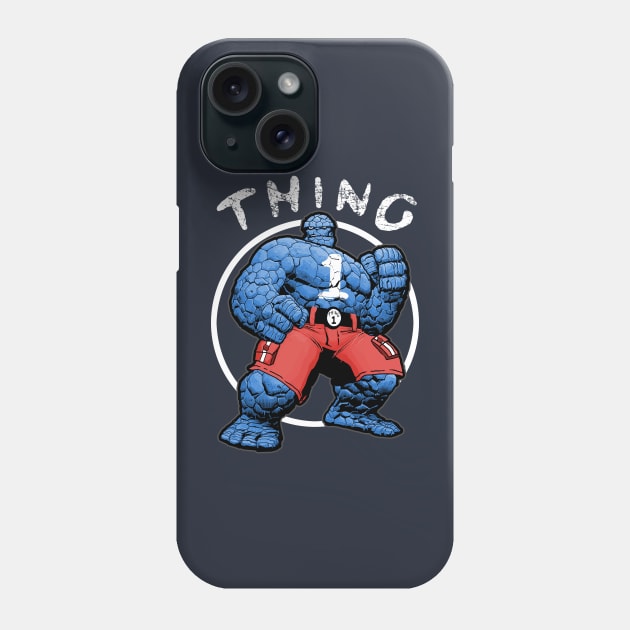 THING One Fantastic Four Phone Case by theDarkarts