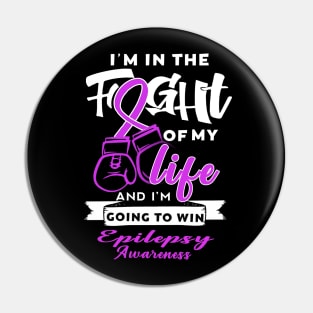 i'm going to win epilepsy Pin