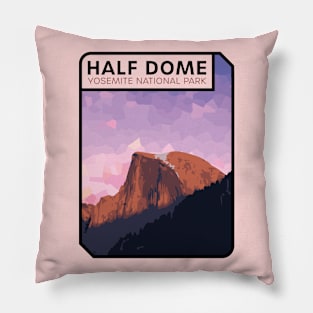 Half Dome - Yosemite National Park Pillow