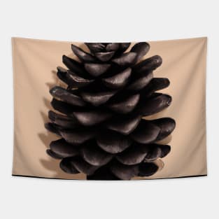 Black Pinecone Tapestry