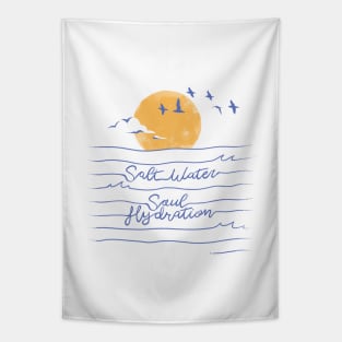 Salt Water Hydration For The Soul by Tobe Fonseca Tapestry