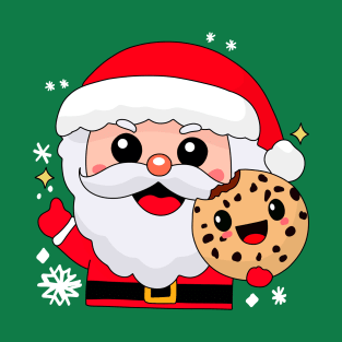 santa and cookie T-Shirt