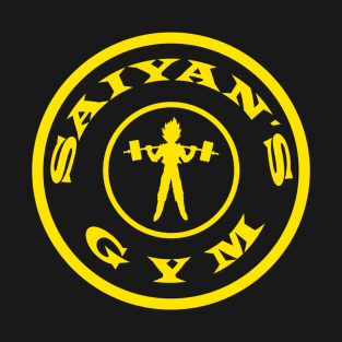 Saiyan's gym Yellow - Dragonball Super T-Shirt