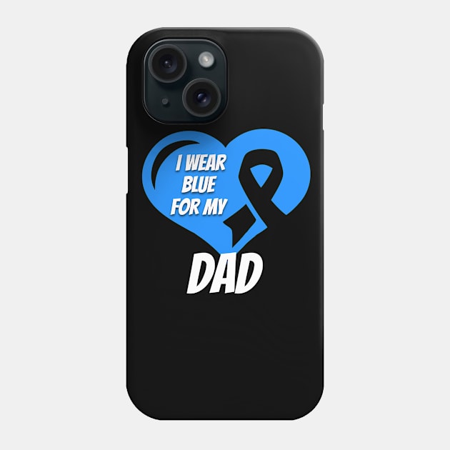 Prostate Cancer Dad Phone Case by mikevdv2001