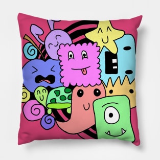 Doodle Design 3 Pillow