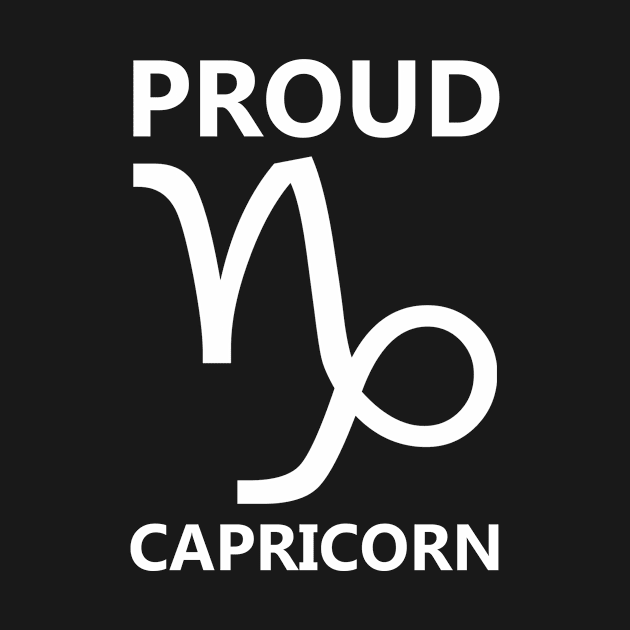 Proud Capricorn White by Ven0mBlast