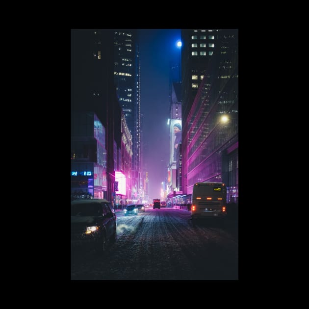 Neon New York by opticpixil