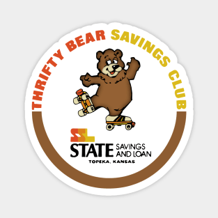 Thrifty Bear Savings Club Magnet