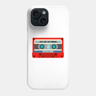 Depeche Mode Classic Cassette Tape Phone Case