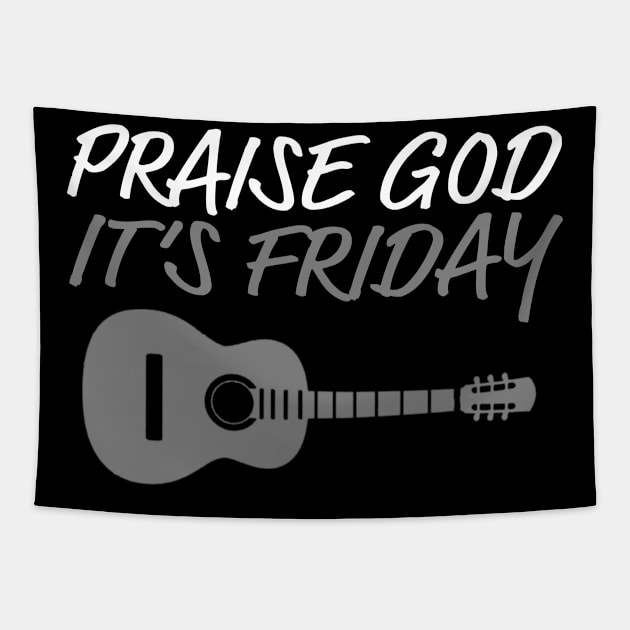 PGIF PRAISE GOD IT's FRIDAY Tapestry by thecrossworshipcenter