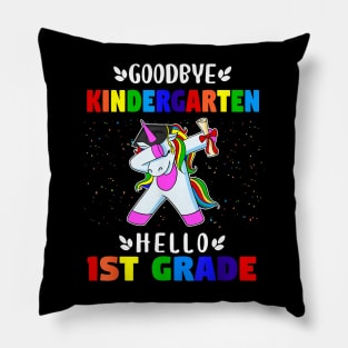 Goodbye Kindergarten Hello 1St Grade Kindergarten Graduation Pillow