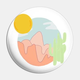 Desert Mountain Pin