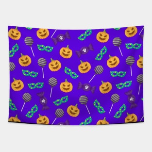 Halloween Seamless Pattern Tapestry