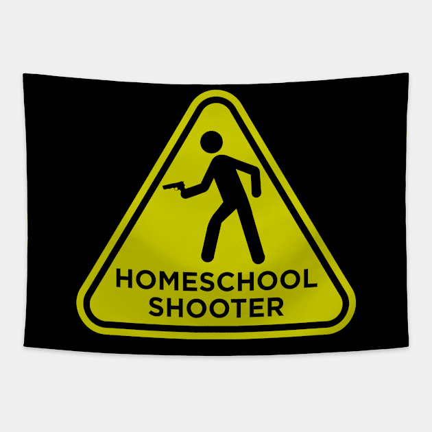 Homeschool Shooter Tapestry by cl0udy1