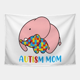 Autism Mom Autism Awareness Gift for Birthday, Mother's Day, Thanksgiving, Christmas Tapestry