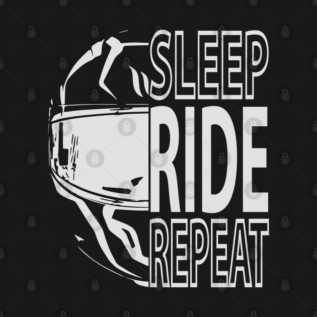 Sleep Ride Repeat by TwoLinerDesign