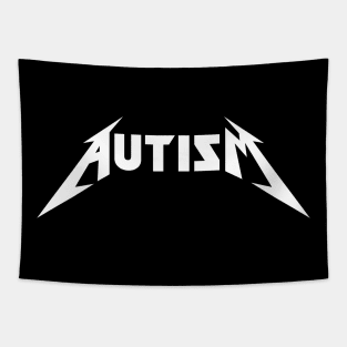 Autism Metal Style Tapestry