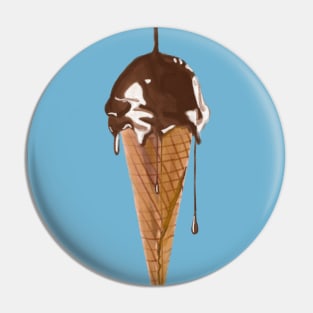 Melted Ice Cream Pin