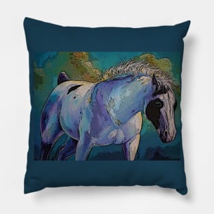 Running Horse Pillow