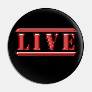 Live Red Pin