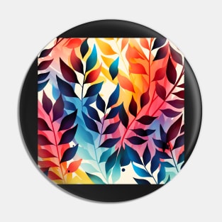 Rainbow Foliage 3 Pin