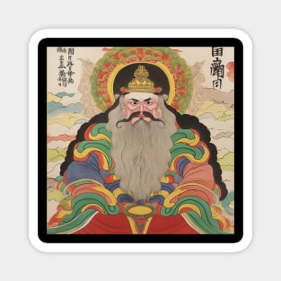 Hachiman Japanese deity Magnet