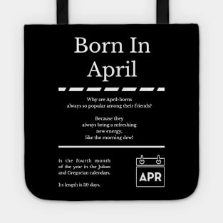 Born in April Tote