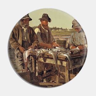 Cleaning Fish by John George Brown Pin