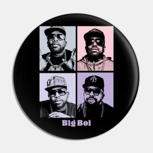 Big Boi Pop Art Pin