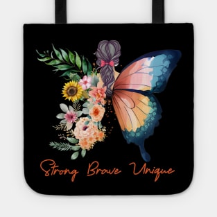 Butterfly pattern Tote