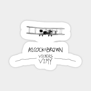 Alcock & Brown by 9BH Magnet